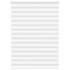 vidaXL Zebra Gard&iacute;na Hv&iacute;tt 155x230 cm Efni Breidd 150,9 cm P&oacute;l&yacute;ester