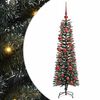 vidaXL Gervi j&oacute;latr&eacute; me&eth; 150 LED Gr&aelig;nn 150 cm PVC, plast og st&aacute;l