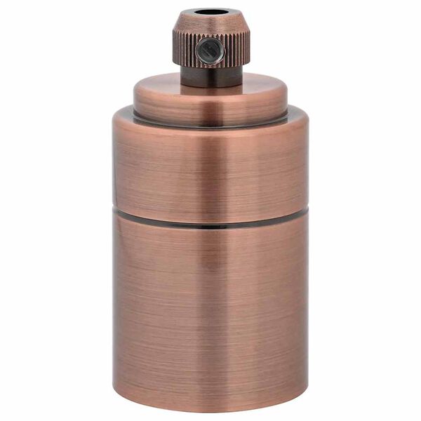 vidaXL lampahaldarar 2 stk Red Bronze E27