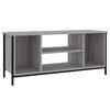 vidaXL Sj&oacute;nvarpssk&aacute;pur Gr&aacute;r Sonoma 102x35x45 cm Samsettur Vi&eth;ur
