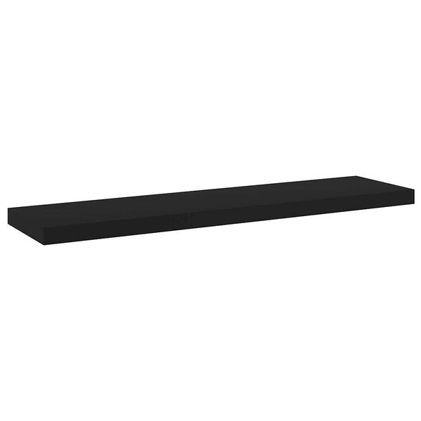 805125 vidaXL Bookshelf Boards 8 pcs Black 40x10x1,5 cm Chipboard