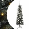 vidaXL Gervi j&oacute;latr&eacute; me&eth; 150 LED Gr&aelig;nn 150 cm PVC, plast og st&aacute;l