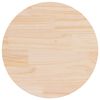 vidaXL Bor&eth;plata &Oslash;70x2,5 cm Gegnheil Fura