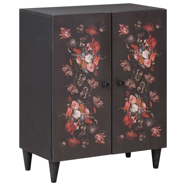 vidaXL Geymsk&aacute;pur Marglitur 60 x 33.4 x 75.1 cm Hart mang&oacute;tr&eacute;