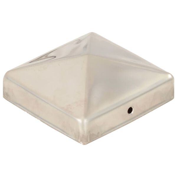 vidaXL P&yacute;ram&iacute;dahattar &aacute; Gir&eth;ingastaura 6 stk Ry&eth;fr&iacute;tt St&aacute;l 81x81 mm