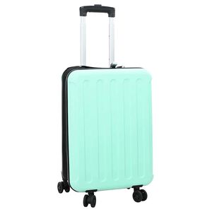 vidaXL Fer&eth;ataska me&eth; l&aacute;s mint green 34 x 23 x 55.5 cm ABS Plast