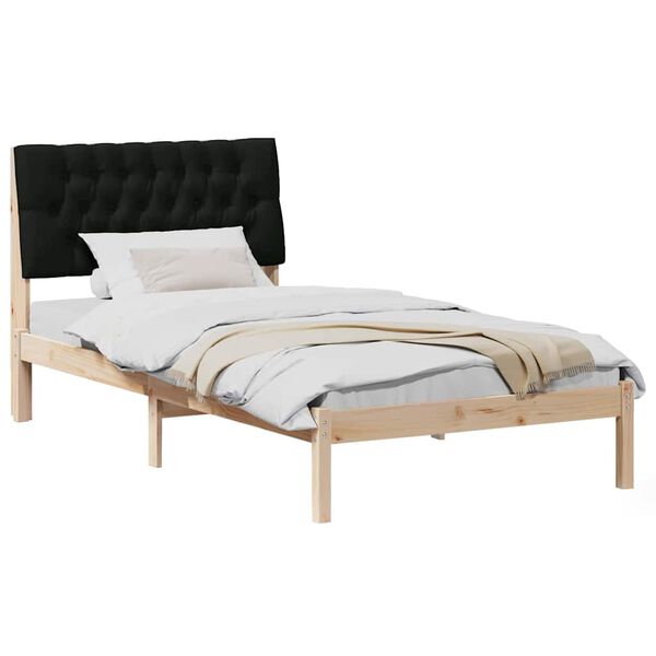 vidaXL R&uacute;mf&oacute;tur me&eth; kl&aelig;&eth;&eth;um h&ouml;f&eth;agafli Br&uacute;nn 100 x 200 cm