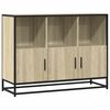 vidaXL Skenkir Sonoma Eikarlitur 100x35x76 cm Samsettur Vi&eth;ur
