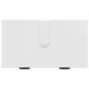 vidaXL Baðherbergismublasett 2 pcs high gloss white 39.5 x 36 x 88 cm