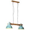 vidaXL Hangandi Loftlj&oacute;s 25 W M&aacute;&eth;ur Bl&aacute;r 85x28x109 cm E27