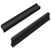 vidaXL Handfang 2 pcs Svartur 106 x 7,4 x 15,5 mm &Aacute;l