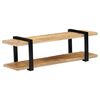 247883 vidaXL TV Cabinet 130x40x40 cm Solid Mango Wood