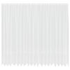 vidaXL Garnogard&iacute;na me&eth; gluggatj&ouml;ldum Hv&iacute;tt 260 x 500 cm P&oacute;l&yacute;ester