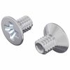 vidaXL D&yacute;f&eth;ra h&aacute;ls skr&uacute;fur 2 pcs Silfur M4 x 6 mm St&aacute;l