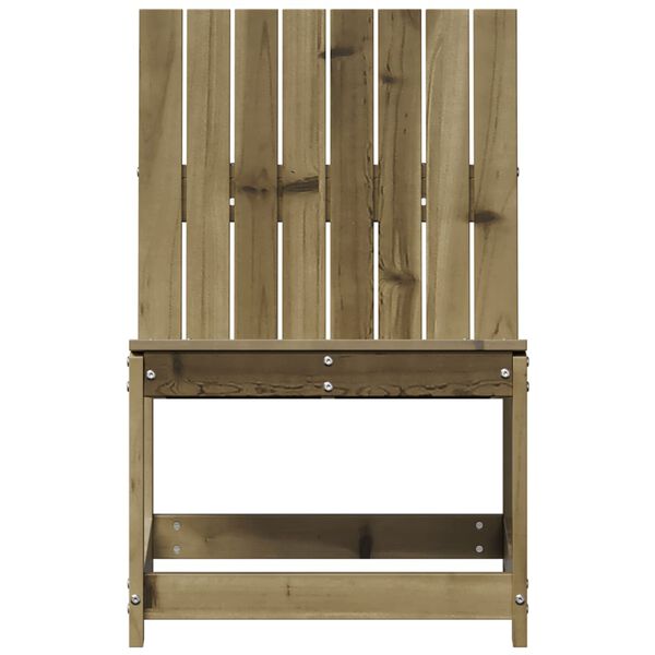 vidaXL Gar&eth;st&oacute;ll 50,5x55x77 cm Gagnvarin Fura