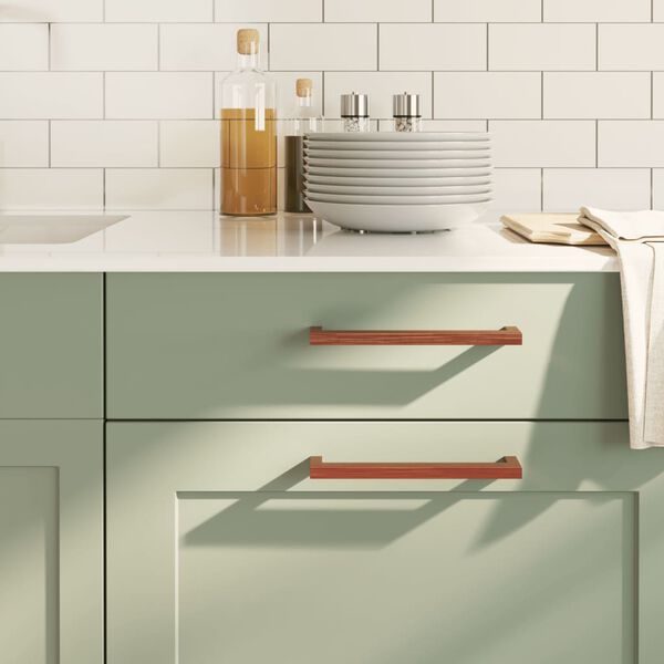 vidaXL Sk&aacute;pur Handf&ouml;ng 5 stk Bronslita&eth; 192 mm Ry&eth;fr&iacute;tt st&aacute;l