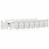 vidaXL Gar&eth;adining sett me&eth; p&uacute;&eth;um me&eth; p&uacute;&eth;i 17 pcs Hv&iacute;tt PP