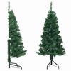 vidaXL Gervij&oacute;latr&eacute; &iacute; Horn Gr&aelig;nt 120 cm PVC