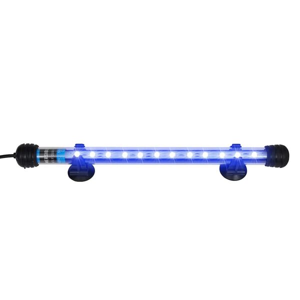 LED Fiskabúrslampi 28 cm Blátt