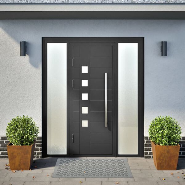 vidaXL Garðplöntur 2 stk 40x40x40 cm Veðurstál