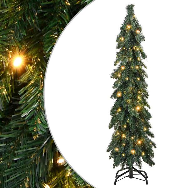 vidaXL Foruppl&yacute;st Gervij&oacute;latr&eacute; me&eth; 60 LED 120 cm