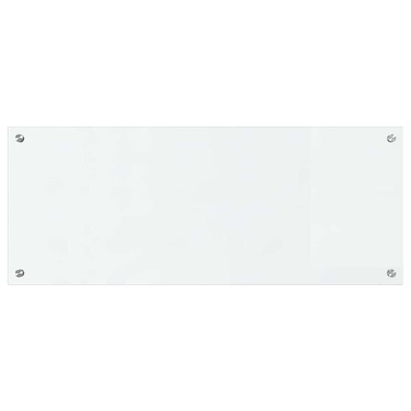 vidaXL Eldhús Backsplash Gegnsætt 100 x 40 cm hertuð gler