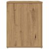 vidaXL Skóbekkur Artisan Oak 100x35x45 cm Hannaður viður