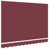 vidaXL Varmaskiptaefni fyrir skyggni burgundy 300 x 200 cm Strigi