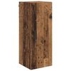 vidaXL Veggsk&aacute;pur Gamall vi&eth;ur 34,5 x 34 x 90 cm Samsettur vi&eth;ur