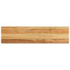 vidaXL Gluggasyllur 2 stk Lj&oacute;sbr&uacute;nt 80x20x2 cm Solid Wood Eik