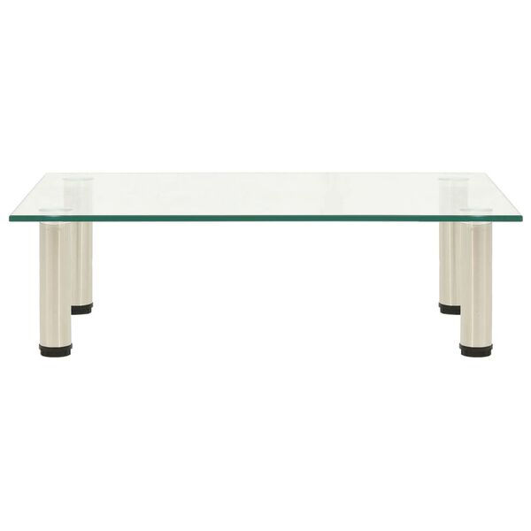 vidaXL Sj&oacute;nvarpsstandur Gl&aelig;r 60x35x17 cm Hert Gler