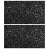 vidaXL skurðarbretti 2 stk með granítmynstri hertu gleri
