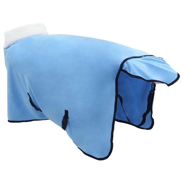 vidaXL Hrossateppa Fullur Aqua 85 cm P&oacute;l&oacute;rafleece
