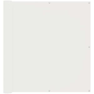 vidaXL Bakar&iacute; Skj&aacute;r Hv&iacute;t 110 x 500 cm Oxford efni