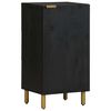 vidaXL Skenkir Svartur 40x33x75 cm Samsettur Vi&eth;ur