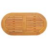 vidaXL Bor&eth;plata Ol&iacute;u n&aacute;tt&uacute;rulegt 80 x 40 x 2 cm Hrein akas&iacute;utr&eacute;