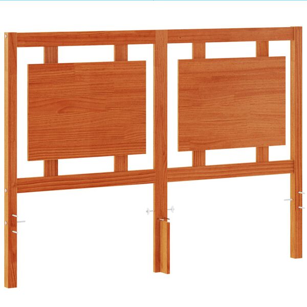 vidaXL H&ouml;f&eth;agafl Vaxbr&uacute;nn 135 cm Gegnheil Fura