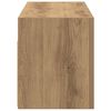vidaXL baðherbergis veggskápur Artisan Oak 60x25x30 cm Hannaður viður
