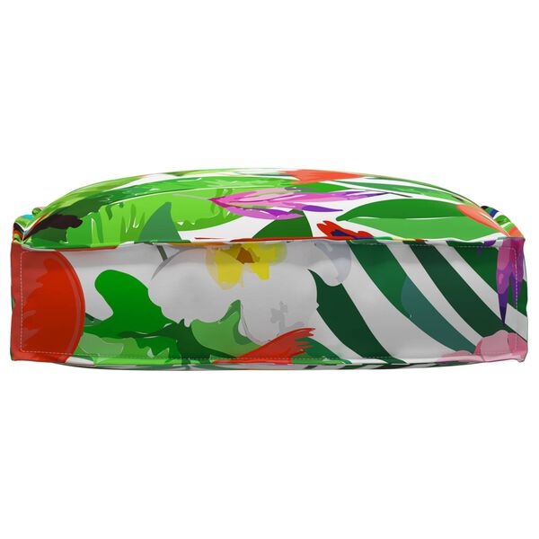 vidaXL Púði Blóm Marglitur 50 x 50 x 12 cm Oxford efni