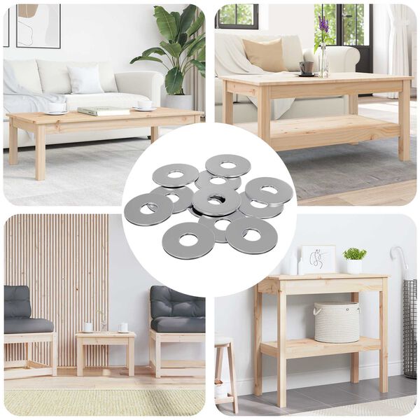 vidaXL Sk&aacute;lar 9000 pcs Silfur J&aacute;rn