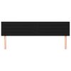 vidaXL H&ouml;fu&eth;gaflar Svart 180x5x78/88 cm Efni