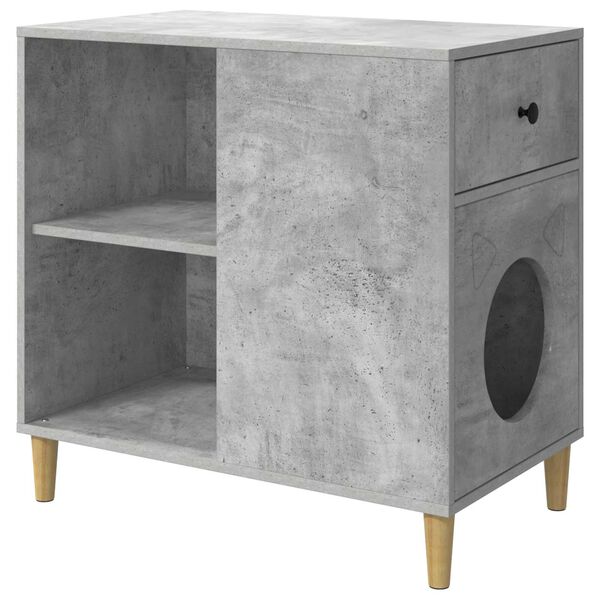 vidaXL Katta h&uacute;s B&eacute;ton 72 x 42.5 x 70 cm Samsettur vi&eth;ur