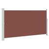 vidaXL Skj&oacute;lveggur fyrir Ver&ouml;nd &Uacute;tdraganlegur 160 x 300 cm Br&uacute;nn