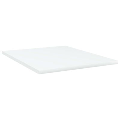 805186 vidaXL Bookshelf Boards 4 pcs White 40x50x1,5 cm Chipboard