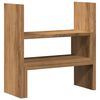 vidaXL Skrifbor&eth;sskipuleggjari Artisian Eik 40x17x41cm Samsettur Vi&eth;ur