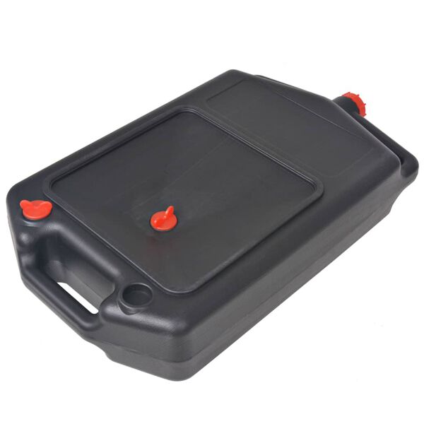 vidaXL Flytjanlegur Úrgangsolíutankur 10 L