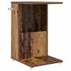 vidaXL Hli&eth;arbor&eth; Gamalt timbur 40 x 35 x 60 cm Samsettur vi&eth;ur
