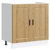 vidaXL Vaskur Undirsk&aacute;pur Porto Listamannseik 80x46x81,5 cm