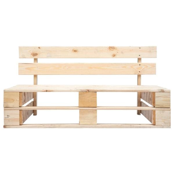 vidaXL Gar&eth;s&oacute;fi &uacute;r Brettum me&eth; Rau&eth;um Sessum Fura