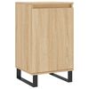 vidaXL Skenkur Sonoma Eik 40x35x70 cm Samsettur Vi&eth;ur